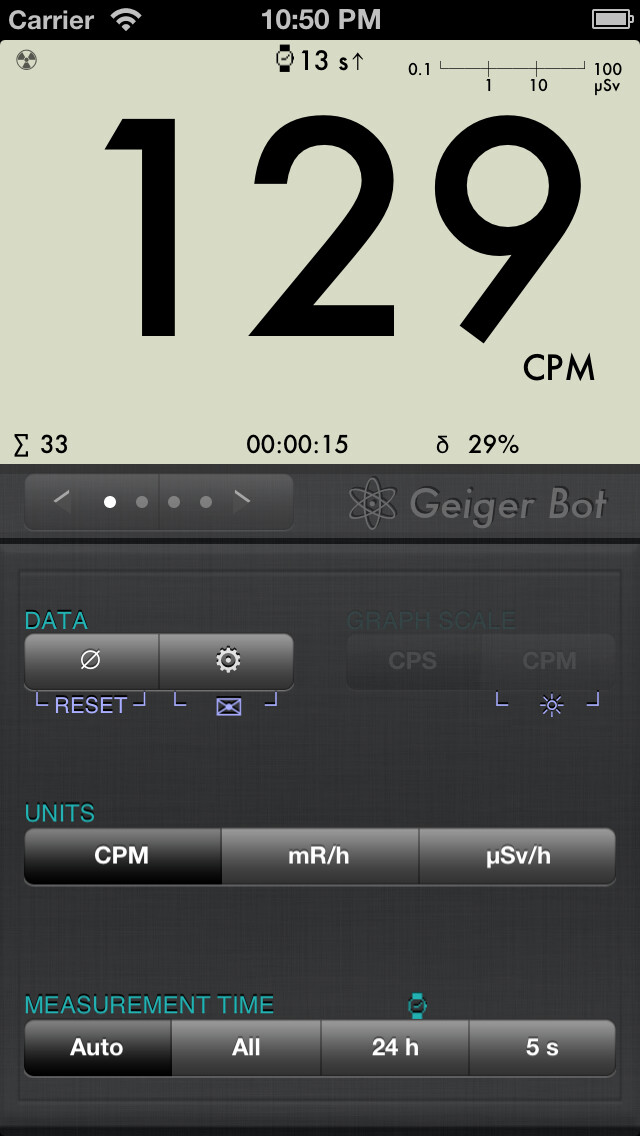 Emulate iPhone app Geiger Bot using MyAndroid Emulate iPhone app Geiger Bot using MyAndroid