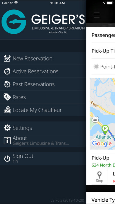 Emulate iPhone app Geiger’s Limousine using MyAndroid Emulate iPhone app Geiger’s Limousine using MyAndroid