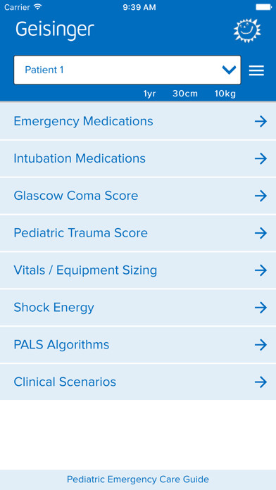 Emulate iPhone app Geisinger Peds Emergency Guide using MyAndroid Emulate iPhone app Geisinger Peds Emergency Guide using MyAndroid