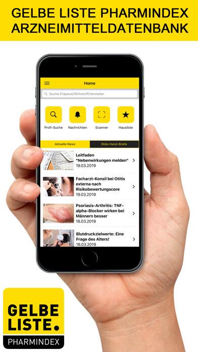 Emulate iPhone app Gelbe Liste Pharmindex App using MyAndroid Emulate iPhone app Gelbe Liste Pharmindex App using MyAndroid
