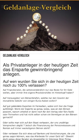 Run android online APK Geldanlage Vergleich from MyAndroid or emulate Geldanlage Vergleich using MyAndroid
