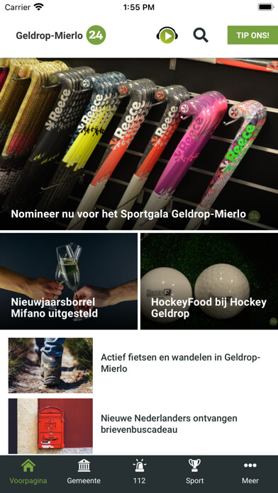 Emulate iPhone app Geldrop-Mierlo24 using MyAndroid Emulate iPhone app Geldrop-Mierlo24 using MyAndroid