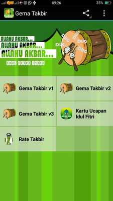 Emulate Android APK Gema Takbir Idul Fitri MP3