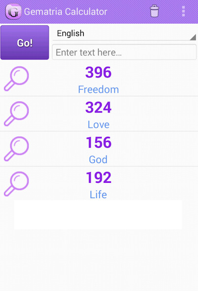 Run android online APK Gematria Calculator from MyAndroid or emulate Gematria Calculator using MyAndroid Run android online APK Gematria Calculator from MyAndroid or emulate Gematria Calculator using MyAndroid