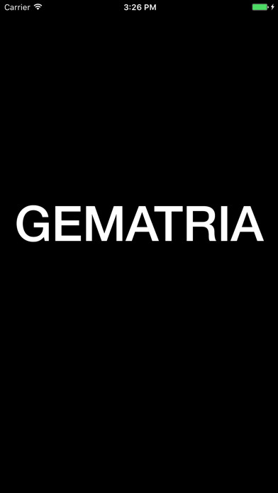 Emulate iPhone app GematriaOne using MyAndroid Emulate iPhone app GematriaOne using MyAndroid