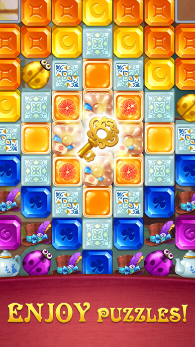 Emulate iPhone app Gem Blast: Magic Match Puzzle using MyAndroid