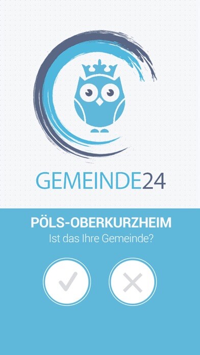 Emulate iPhone app Gemeinde24 using MyAndroid