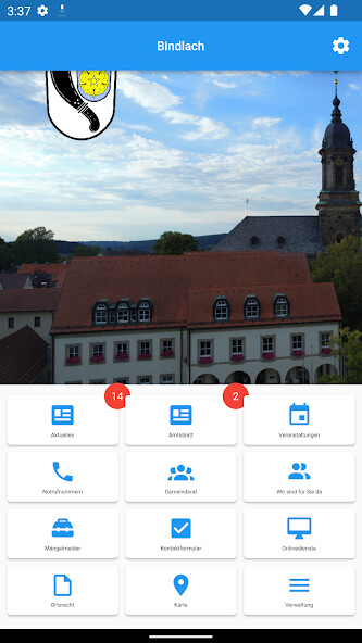 Run android online APK Gemeinde Bindlach from MyAndroid or emulate Gemeinde Bindlach using MyAndroid