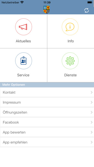 Emulate iPhone app Gemeinde Kirchheim bei München using MyAndroid