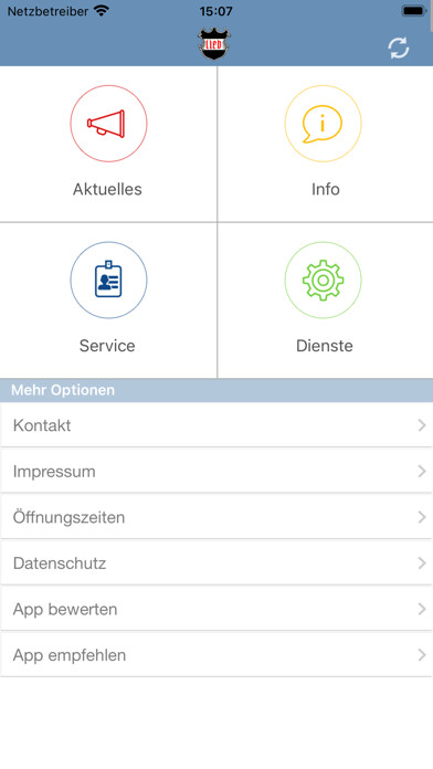 Emulate iPhone app Gemeinde Marklkofen using MyAndroid Emulate iPhone app Gemeinde Marklkofen using MyAndroid