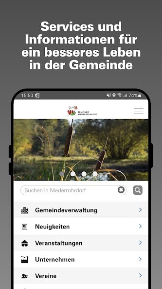 Run android online APK Gemeinde Niederrohrdorf from MyAndroid or emulate Gemeinde Niederrohrdorf using MyAndroid