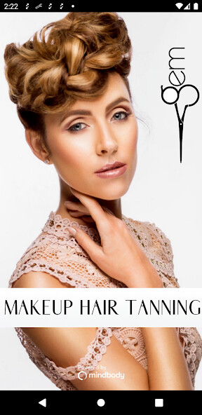 Run android online APK Gem- Hair, Make Up Tanning from MyAndroid or emulate Gem- Hair, Make Up Tanning using MyAndroid