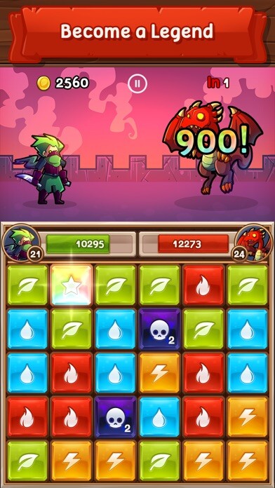 Emulate iPhone app Gem Hunters using MyAndroid