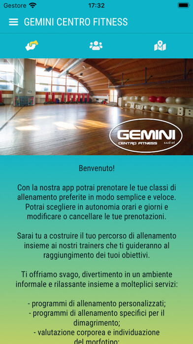Emulate iPhone app Gemini Centro Fitness using MyAndroid Emulate iPhone app Gemini Centro Fitness using MyAndroid