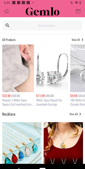 Run android online APK Gemlo Jewelry from MyAndroid or emulate Gemlo Jewelry using MyAndroid