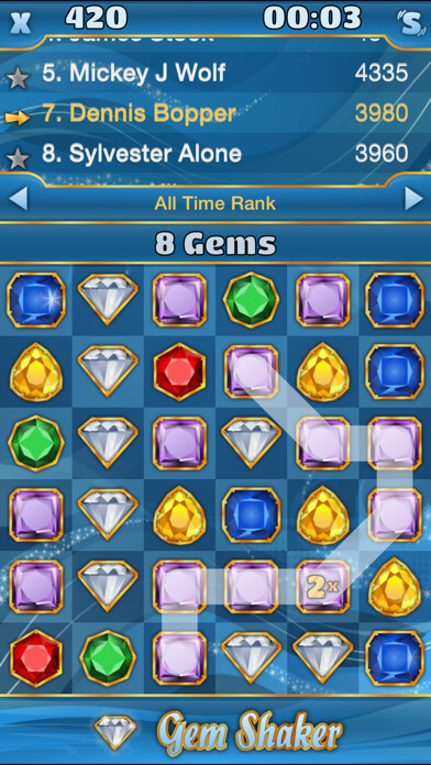 Emulate iPhone app Gem Shaker Free using MyAndroid Emulate iPhone app Gem Shaker Free using MyAndroid