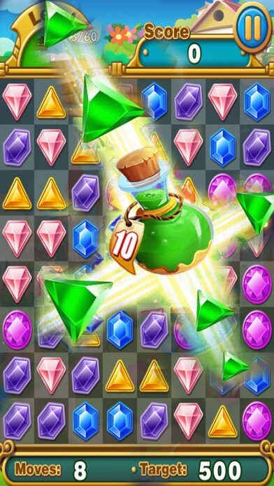 Emulate iPhone app Gems Journey: Jewely Star Pro using MyAndroid Emulate iPhone app Gems Journey: Jewely Star Pro using MyAndroid