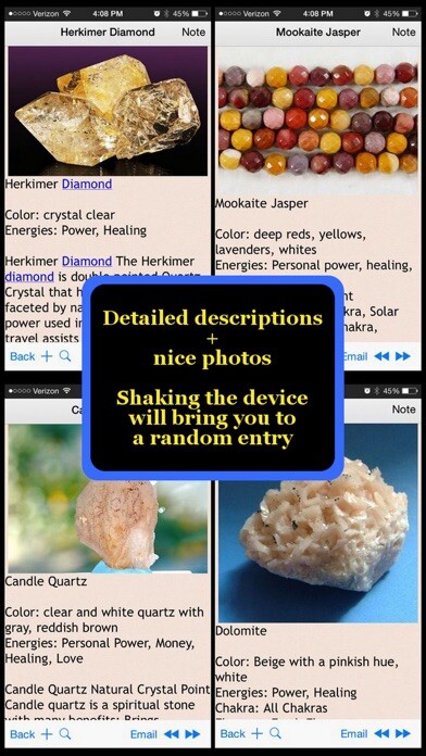 Emulate iPhone app Gemstone & Crystal Powers Bible using MyAndroid Emulate iPhone app Gemstone & Crystal Powers Bible using MyAndroid