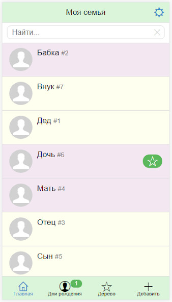 Run android online APK Genealogic tree from MyAndroid or emulate Genealogic tree using MyAndroid