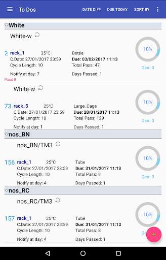 Emulate Android APK Gene Lab