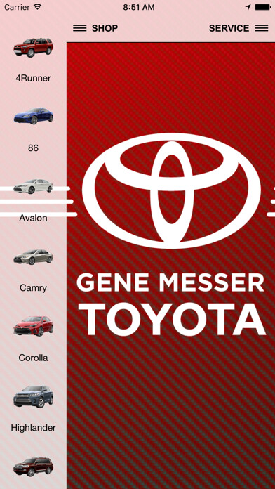 Emulate iPhone app Gene Messer Toyota using MyAndroid Emulate iPhone app Gene Messer Toyota using MyAndroid