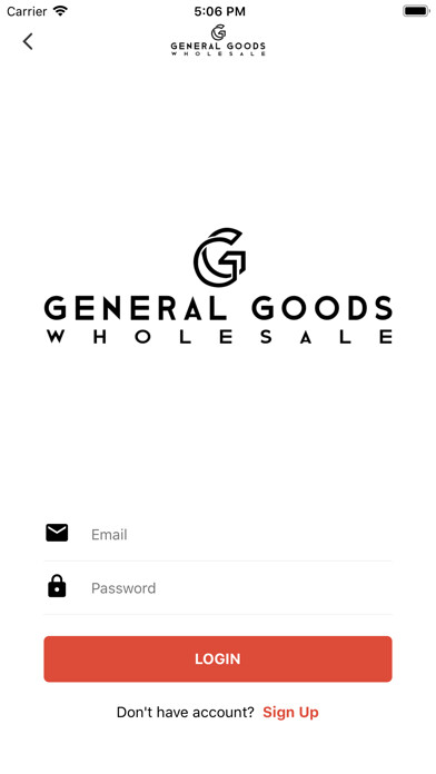 Emulate iPhone app General Goods using MyAndroid Emulate iPhone app General Goods using MyAndroid