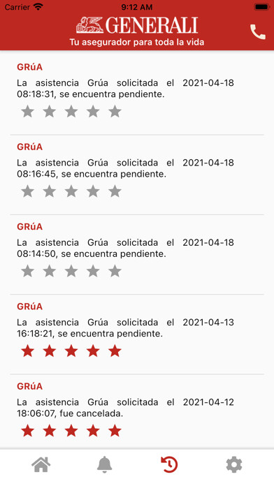 Emulate iPhone app Generali Ecuador using MyAndroid Emulate iPhone app Generali Ecuador using MyAndroid