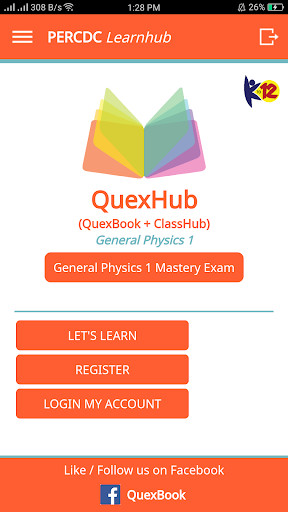 Run android online APK General Physics 1- QuexHub from MyAndroid or emulate General Physics 1- QuexHub using MyAndroid