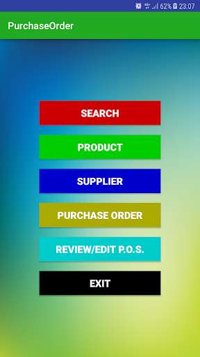 Emulate Android APK Generate Purchase Order