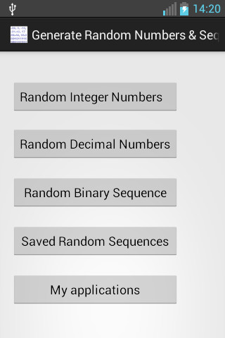 Run android online APK Generate Random Numbers - Free from MyAndroid or emulate Generate Random Numbers - Free using MyAndroid Run android online APK Generate Random Numbers - Free from MyAndroid or emulate Generate Random Numbers - Free using MyAndroid