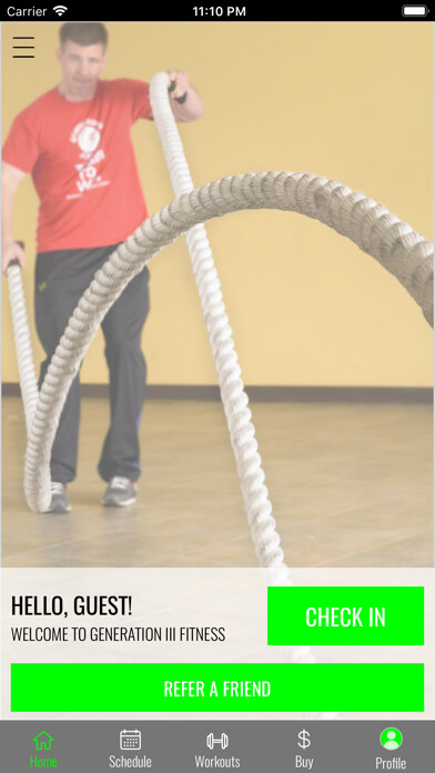 Emulate iPhone app GENERATION 3 FITNESS using MyAndroid Emulate iPhone app GENERATION 3 FITNESS using MyAndroid