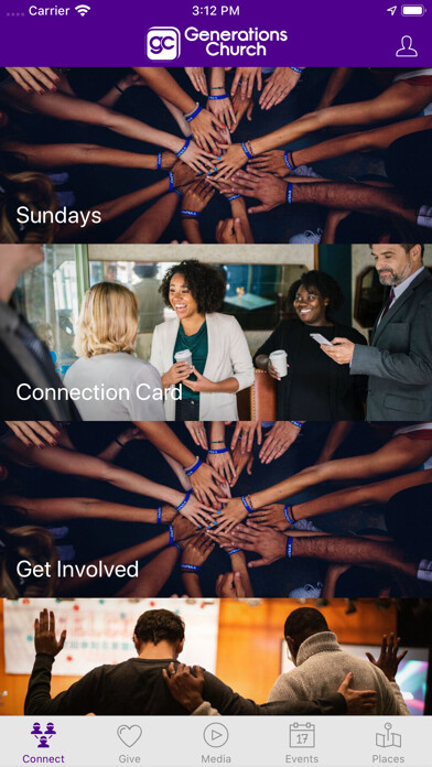 Emulate iPhone app Generations Church of Lubbock using MyAndroid Emulate iPhone app Generations Church of Lubbock using MyAndroid