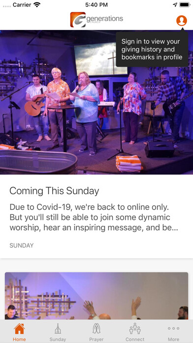Emulate iPhone app Generations Church PH using MyAndroid Emulate iPhone app Generations Church PH using MyAndroid