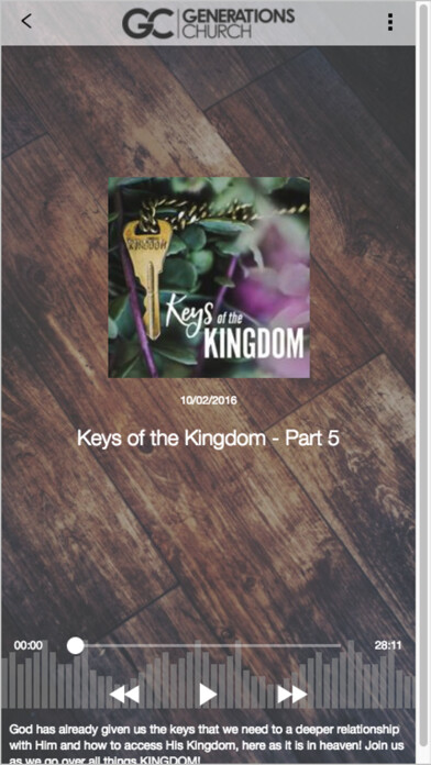 Emulate iPhone app Generations Church - TN using MyAndroid Emulate iPhone app Generations Church - TN using MyAndroid