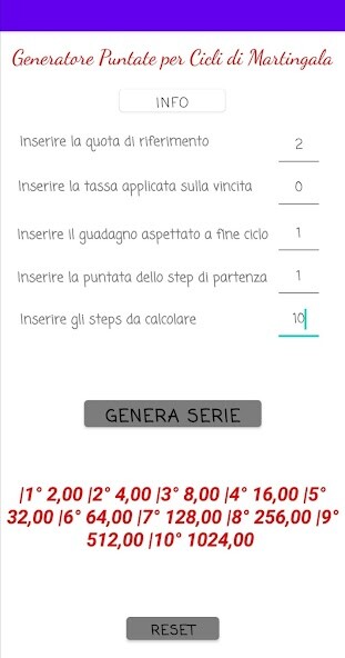 Run android online APK Generatore Martingala from MyAndroid or emulate Generatore Martingala using MyAndroid Run android online APK Generatore Martingala from MyAndroid or emulate Generatore Martingala using MyAndroid
