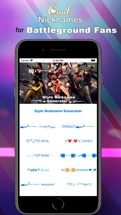 Emulate iPhone app Generator FF Cool Nicknames using MyAndroid Emulate iPhone app Generator FF Cool Nicknames using MyAndroid