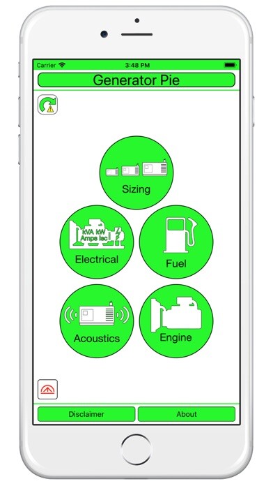 Emulate iPhone app Generator Pie using MyAndroid