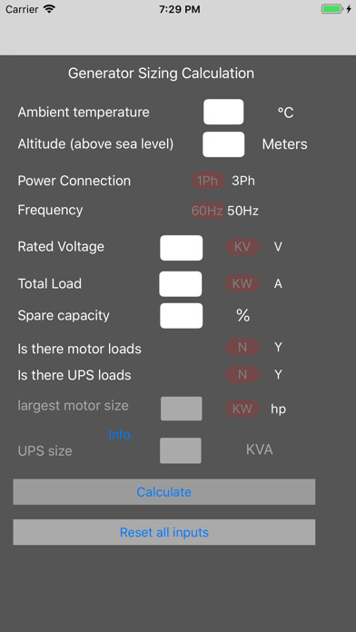 Emulate iPhone app Generator Sizing Calculation using MyAndroid Emulate iPhone app Generator Sizing Calculation using MyAndroid