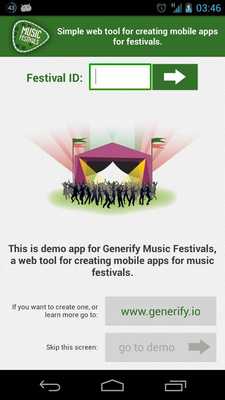 Emulate Android APK Generify Music Festivals Emulate Android APK Generify Music Festivals