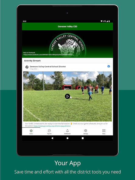 Emulate iPhone app Genesee Valley CSD using MyAndroid