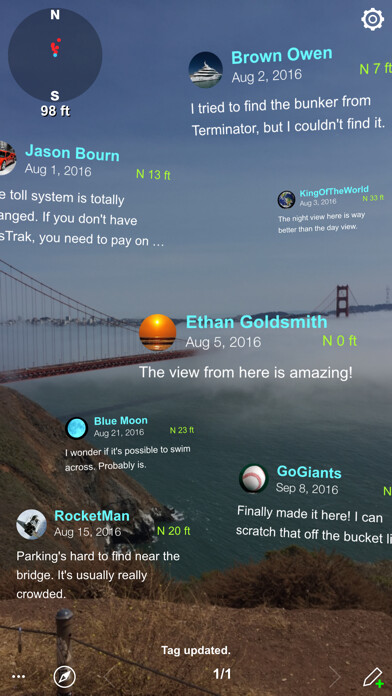 Emulate iPhone app Genesis - A new dimension around you using MyAndroid