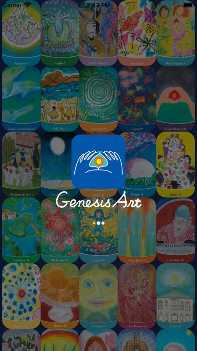 Emulate iPhone app Genesis Art Cards using MyAndroid Emulate iPhone app Genesis Art Cards using MyAndroid