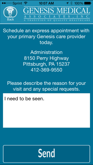 Emulate iPhone app Genesis Medical using MyAndroid Emulate iPhone app Genesis Medical using MyAndroid