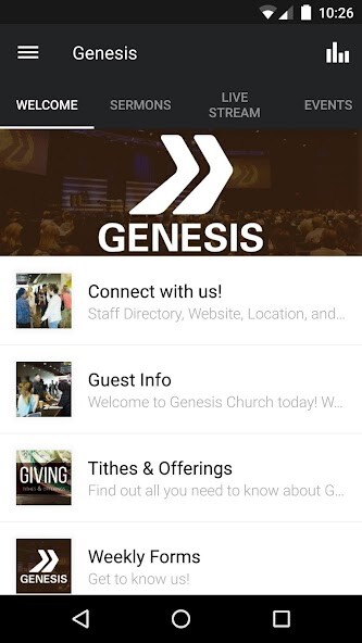 Run android online APK Genesis People from MyAndroid or emulate Genesis People using MyAndroid