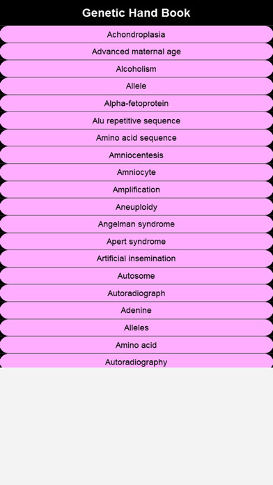 Emulate iPhone app Genetic handbook using MyAndroid Emulate iPhone app Genetic handbook using MyAndroid