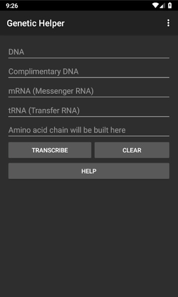 Run android online APK Genetic Helper from MyAndroid or emulate Genetic Helper using MyAndroid