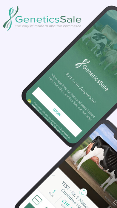 Emulate iPhone app Genetics Sale using MyAndroid