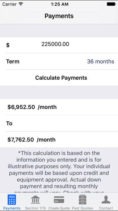 Emulate iPhone app Geneva Capital Tools using MyAndroid