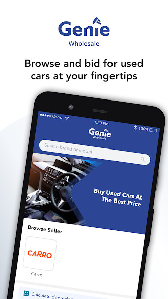 Run android online APK Genie Wholesale from MyAndroid or emulate Genie Wholesale using MyAndroid