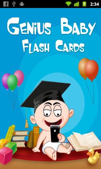 Emulate Android APK Genius Baby Flashcards 4 Kids